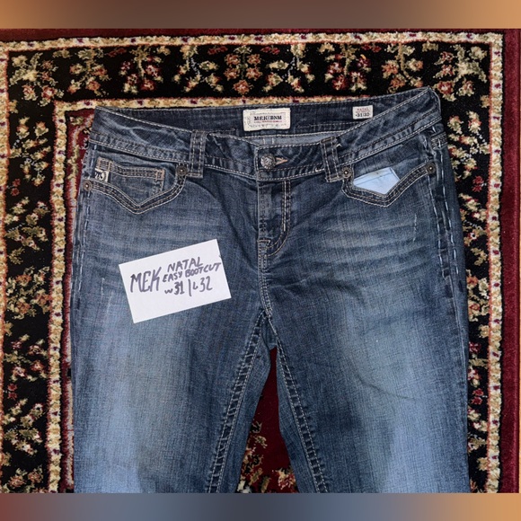 MEK Denim Natal Boot cut W31-L32 - Picture 3 of 3